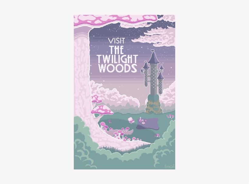 Fantasy-inspired Travel Poster~ - Poster, transparent png #1828010