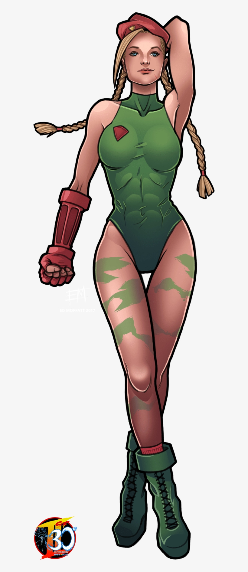 Cammy By Ed Moffatt - Street Fighter 30th Anniversary Collection Cammy, transparent png #1828080