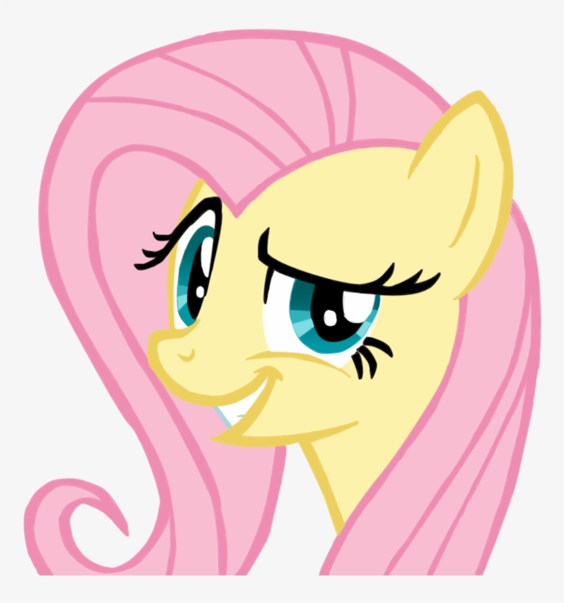Fluttershy Head Vector - Pony Friendship Is Magic Fluttershy, transparent png #1828549