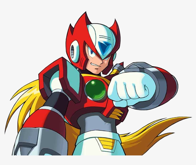 Zero Megaman Png - Zero Mega Man X4, transparent png #1828635