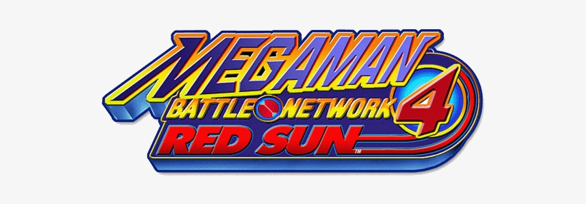 Megaman Battle Network 4 Red Sun Logo, transparent png #1828650
