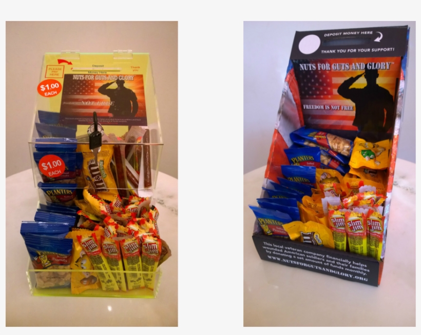 Nuts For Guts And Glory™ Is A Program To Provide An Charity Candy