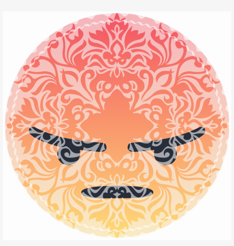 Angry Angery Angryreact Angeryreact Facebook Facebookem - India Vintage Throw Blanket, transparent png #1828871