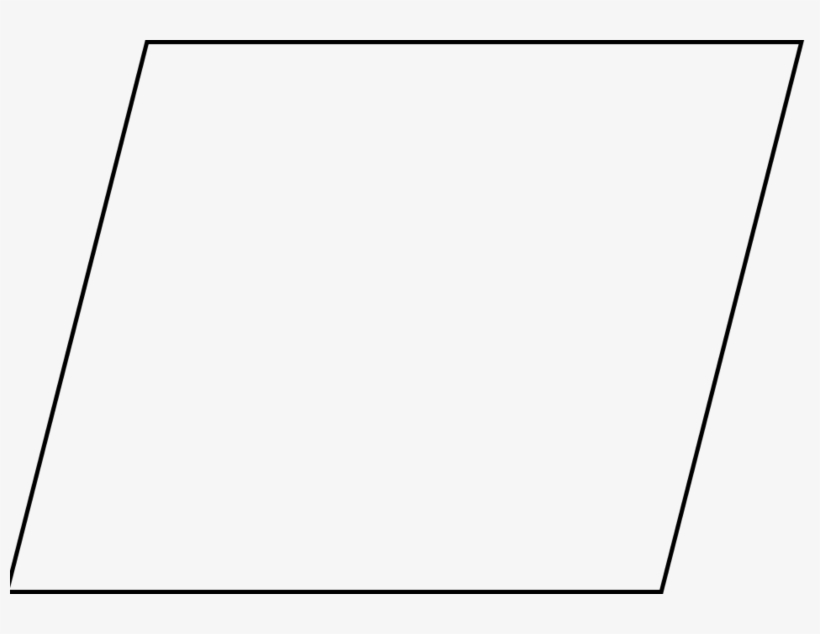 Parallelogram Transparent Png - Many Sides Has A Rhombus, transparent png #1829554