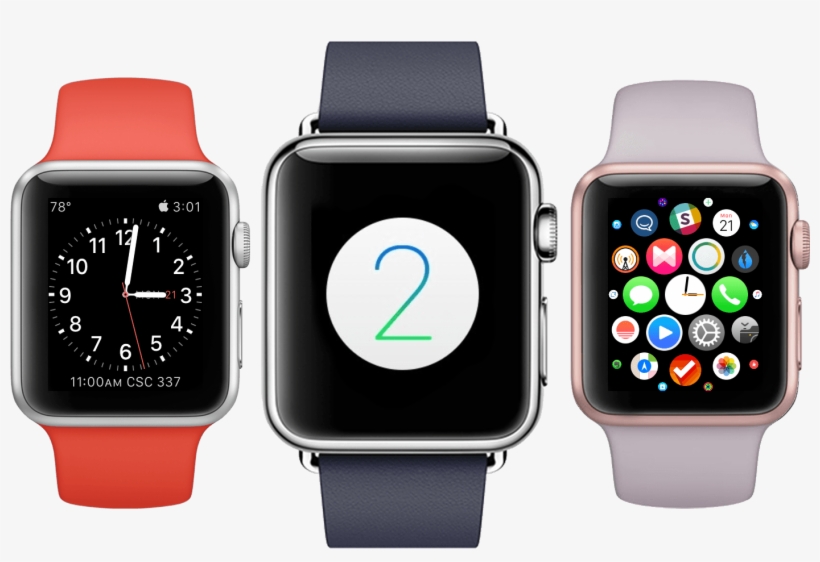 On - Apple Watch, transparent png #1829682