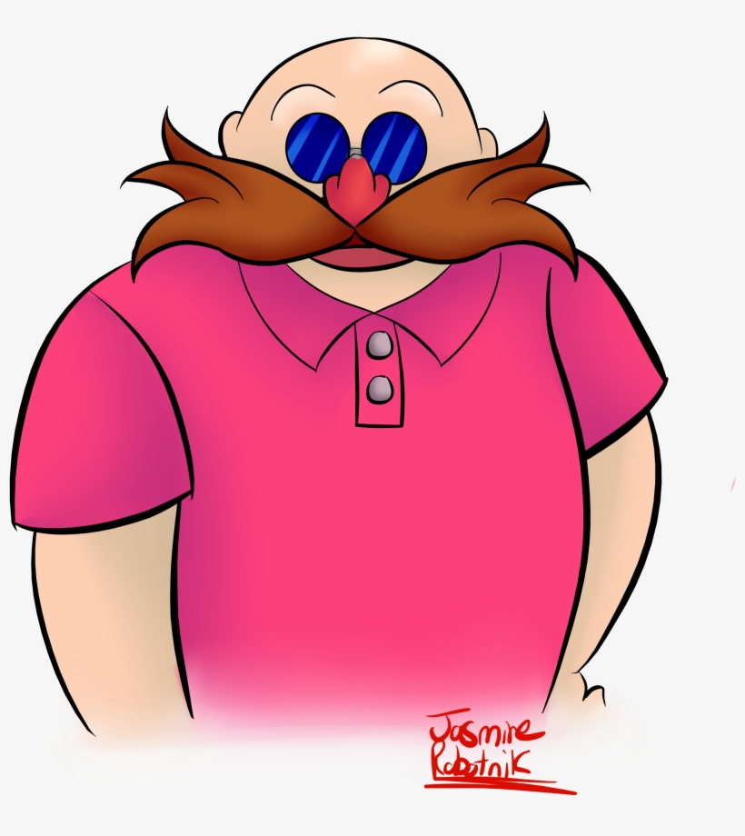 Eggman's Pink Polo Shirt - Doctor Eggman, transparent png #1829962