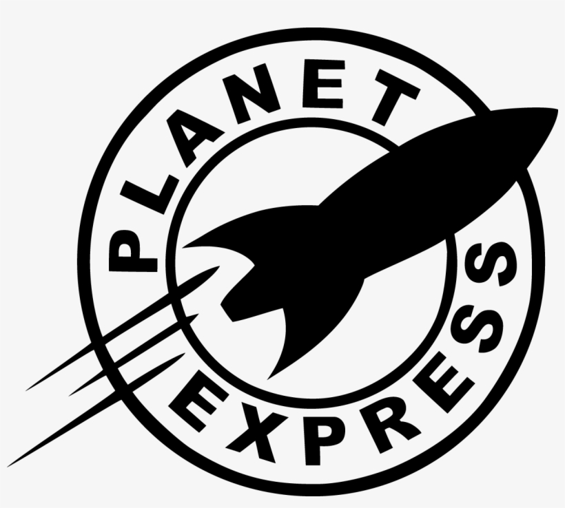 [o] "planet Express Logo" - Planet Express Logo Png, transparent png #1830250