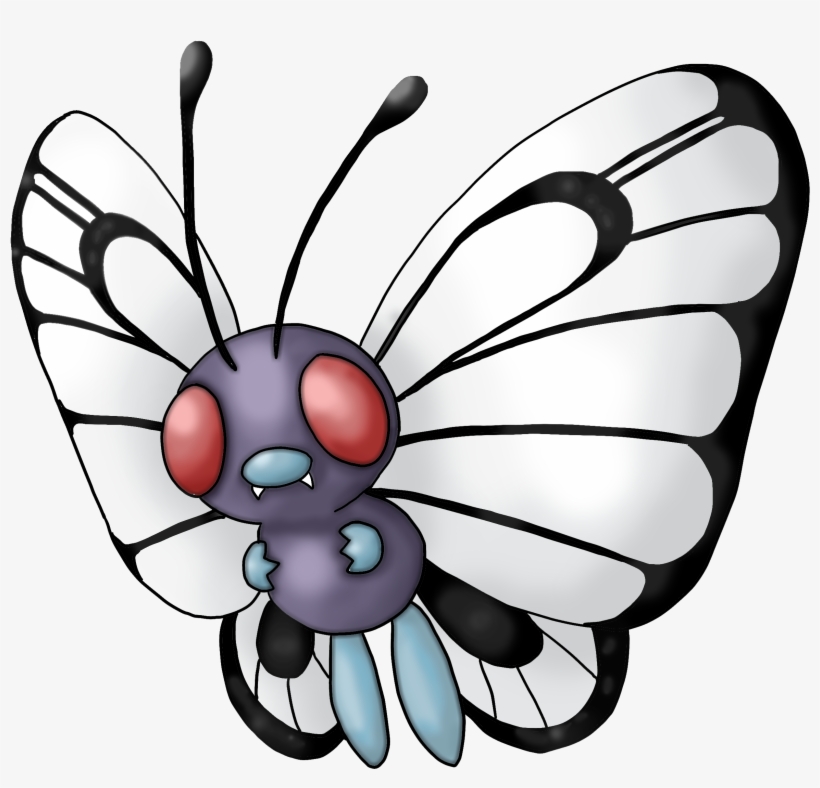 Clipart Resolution 3508*2480 - Butterfly Pokemon, transparent png #1830795