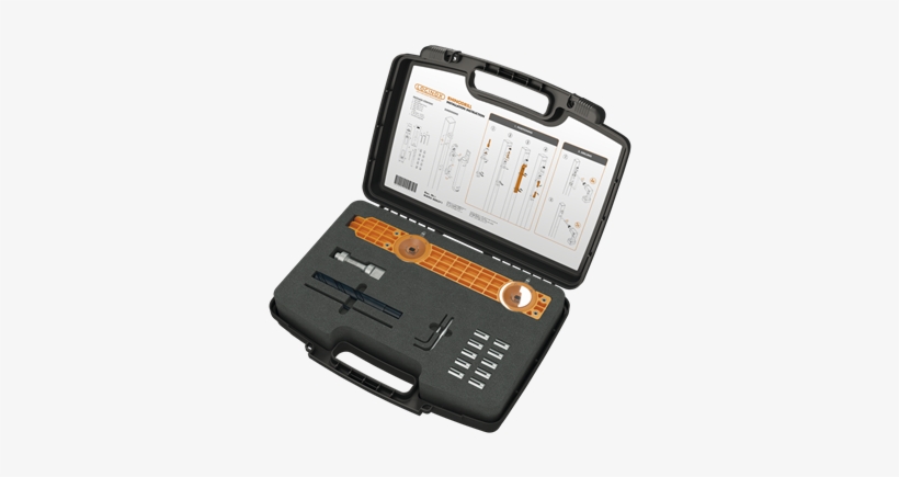 Assembly And Drill Calibre For Rhino Gate Closer - Toolbox, transparent png #1831764