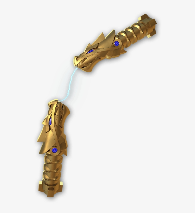 The Nunchucks Of Lighting - Ninjago Nunchucks, transparent png #1832040