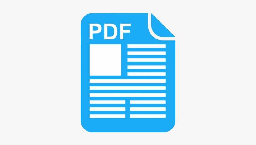 Rp Pdf Icon Mirasee Blue Sm - Icono De Documento, transparent png #1832133