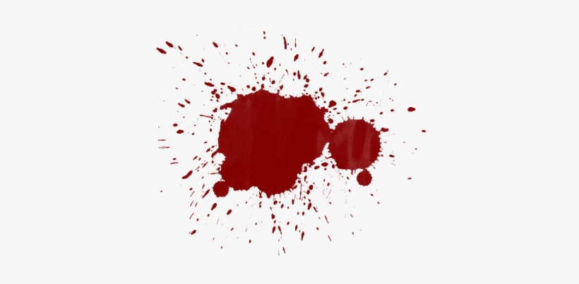 Blood Splatter Forty-three - Blood Png, transparent png #1832546