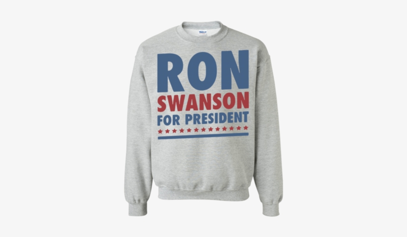 Ron Swanson For President Shirt - Leslie Knope For President 2016 T-shirt, transparent png #1832570