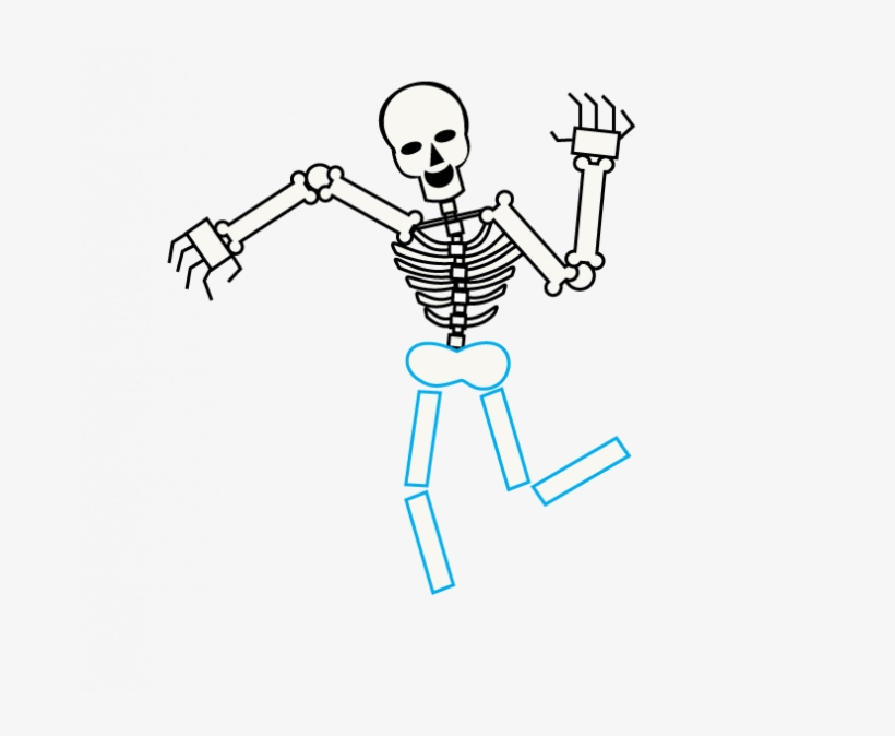 Picture Transparent Stock Drawing At Getdrawings Com - Cartoon Skeleton Transparent, transparent png #1832722