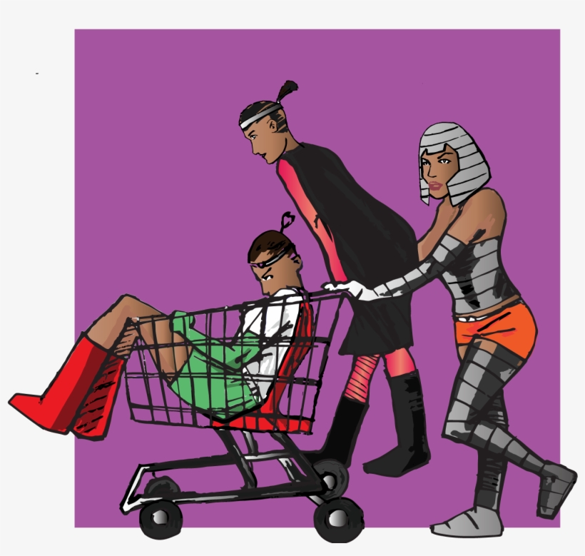It Really Started With A Concept For One Central Character, - Cartoon, transparent png #1832743
