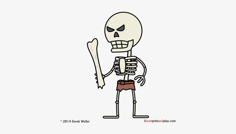 Skeleton Bonecrusher T - Portable Network Graphics, transparent png #1832964