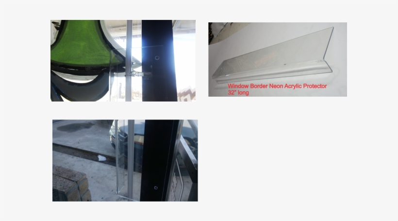 Protect Your Window Border Neon With A Strong Acrylic - Window, transparent png #1833474
