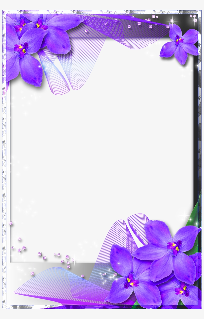 Резултат С Изображение За Beautiful Borders And Frames - Purple Wedding Frames, transparent png #1833760