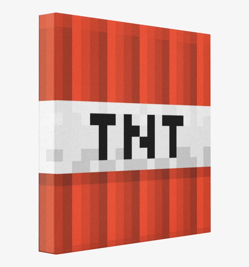 Pics On Canvas - Minecraft Tnt, transparent png #1833835