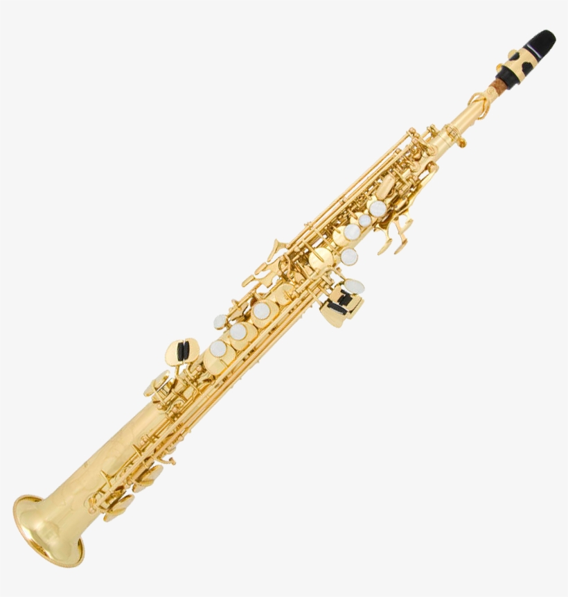 Antigua Sopranosax 4290 High G 2-necks - Antigua Intermediate Soprano Saxophone - Straight Neck, transparent png #1833892