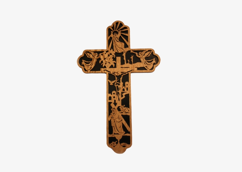 Easter Cross With Backer - Christian Cross, transparent png #1833976