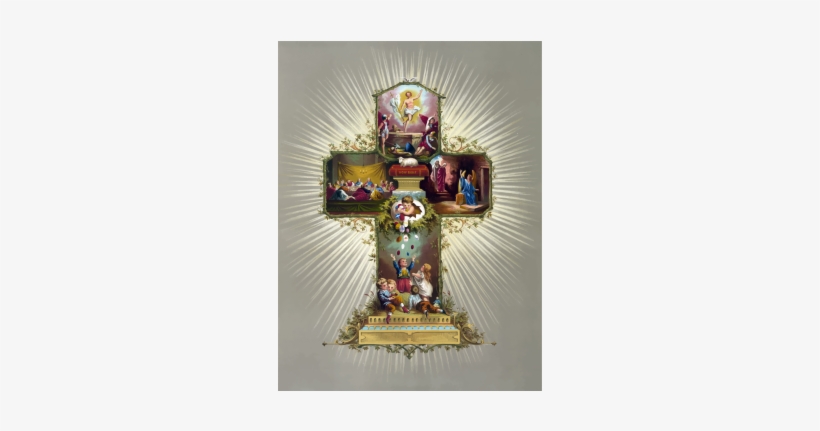 Easter Cross Oil Paintings, transparent png #1834090