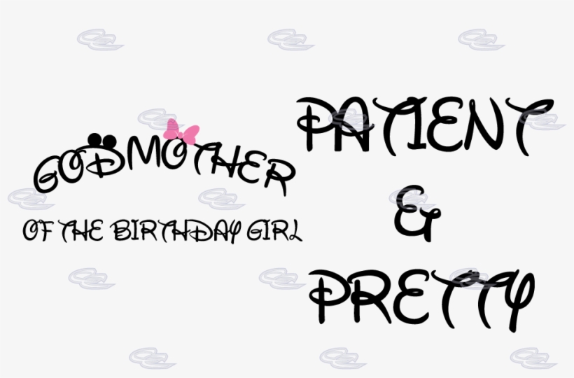 Pink Minnie Mouse Bow Png - Quote Thank Heaven For Little Girls Vinyl Sticker Interior, transparent png #1834222