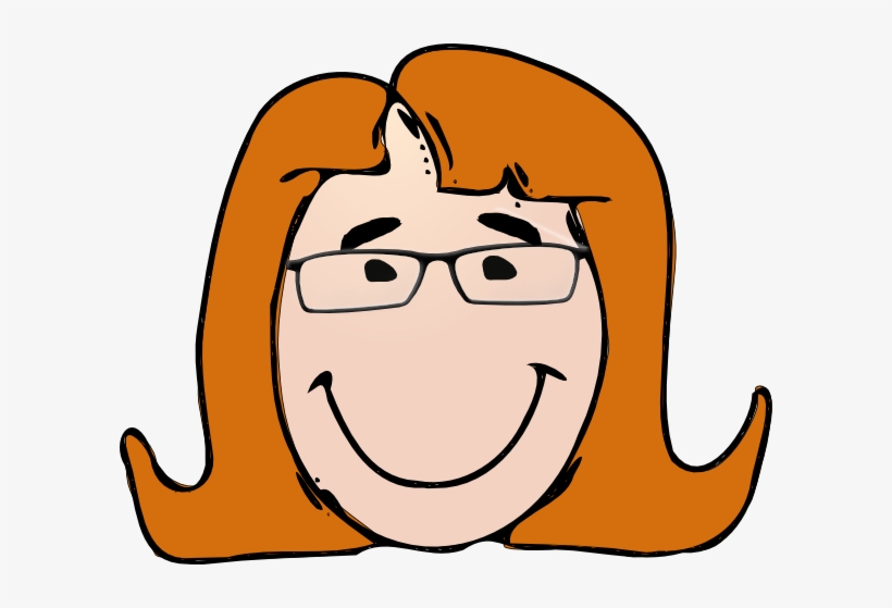 Cartoon Girl Face Clip Art - Lady Clip Art, transparent png #1834333