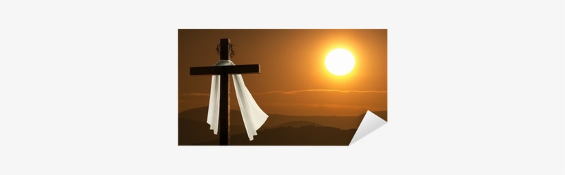 Dramatic Lighting Of Mountain Sunrise With Easter Cross - Does Islam Honor Christ?, transparent png #1834612