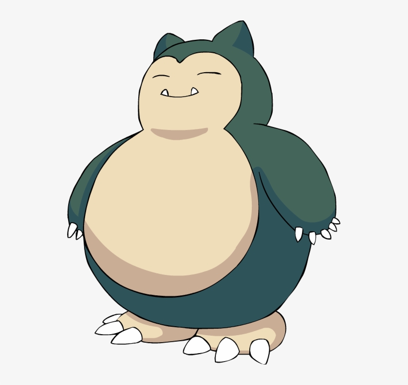 Svg Royalty Free Stock By Sociallyawkwardshya On Deviantart - Pokemon Snorlax Png, transparent png #1834809