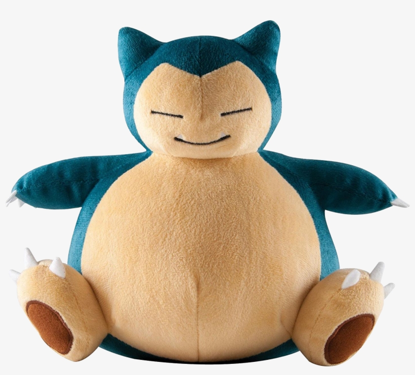 Snorlax 10” Plush - Snorlax Bean Bag Eb Games, transparent png #1835131