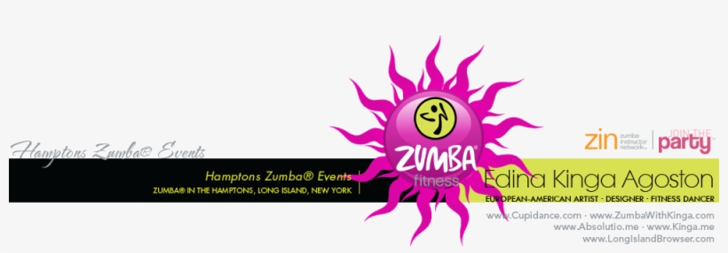 Hamptons Zumba Events - Zumba Fitness-dance Party 2 (germany) - Cd, transparent png #1835184