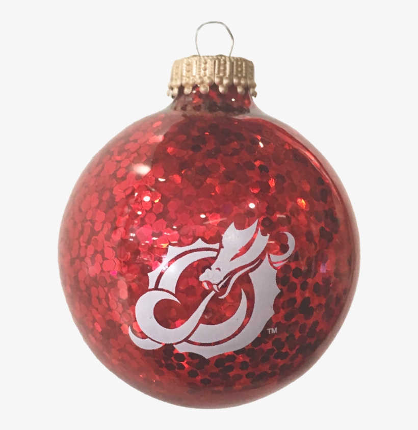 Red Sparkle Dragon Ornament - Minnesota State University Moorhead, transparent png #1835201