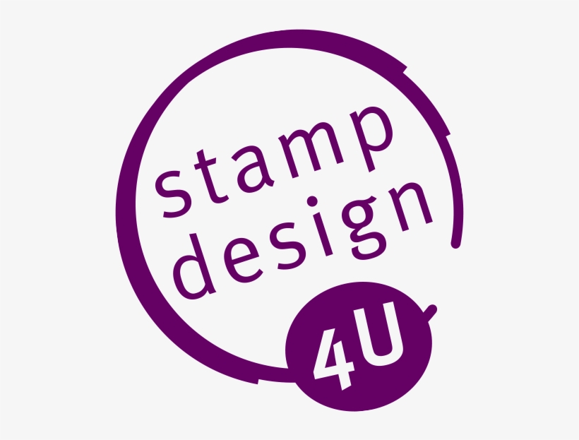 Stamp Design 4u - Rubber Stamp Company Logo, transparent png #1835263