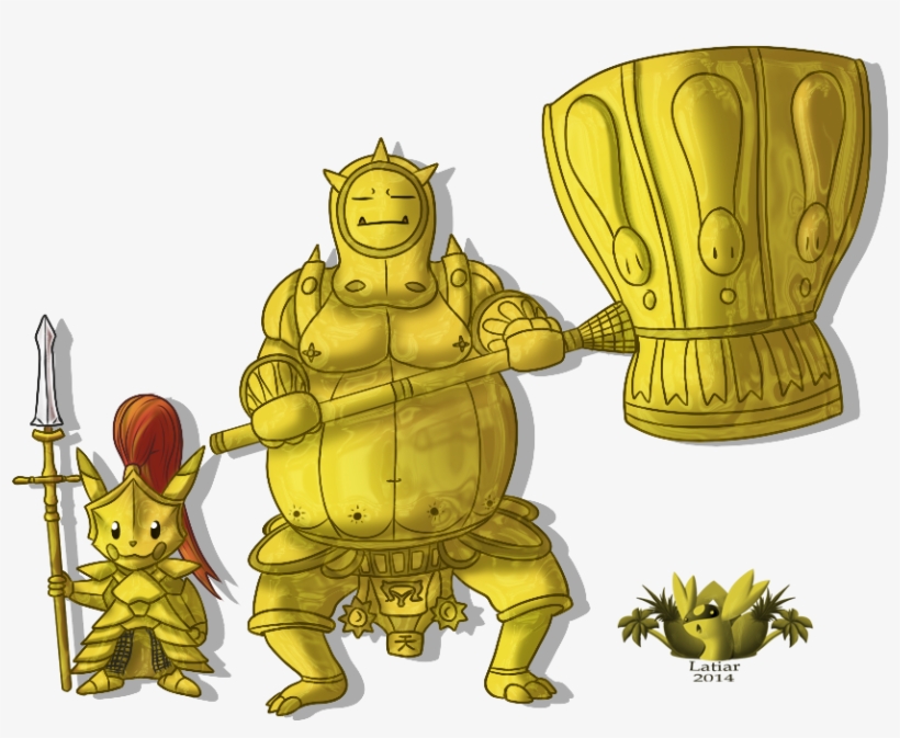 Dragonslayer Pikachu Executioner Snorlax - Dragonslayer Pikachu And Executioner Snorlax, transparent png #1835268