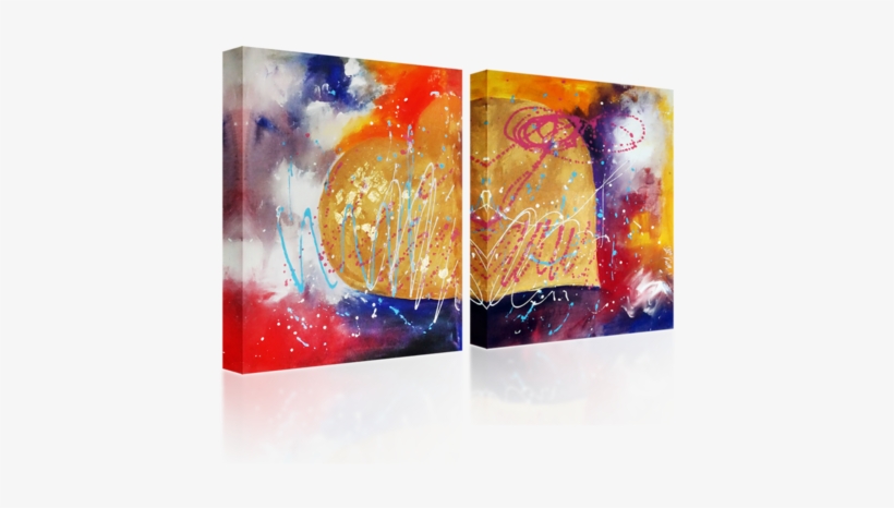 Whole Hearted - Modern Art, transparent png #1835708
