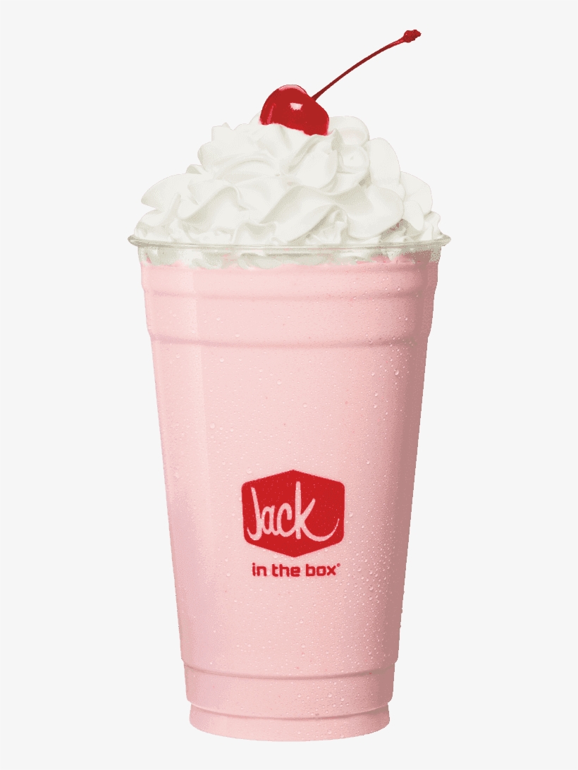 Jack In The Box Strawberry Milkshake, transparent png #1835954
