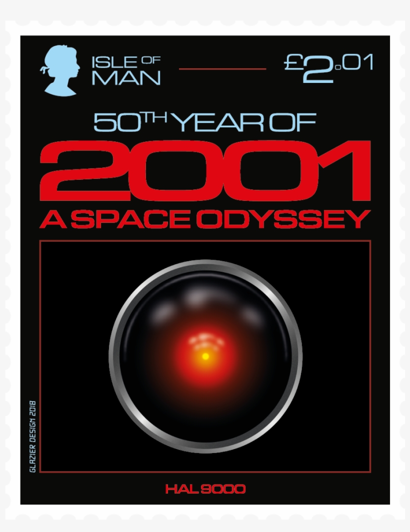 2001 A Space Odyssey Stamp, transparent png #1835977