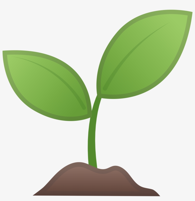 Png Freeuse Download Emoji Clipart Plant - Seedling Png, transparent png #1836114