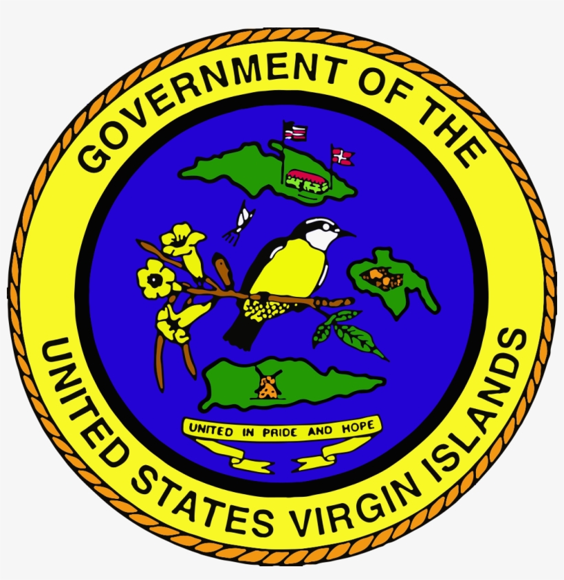 Seal Of The United States Virgin Islands - Public Health Service Logo, transparent png #1836134