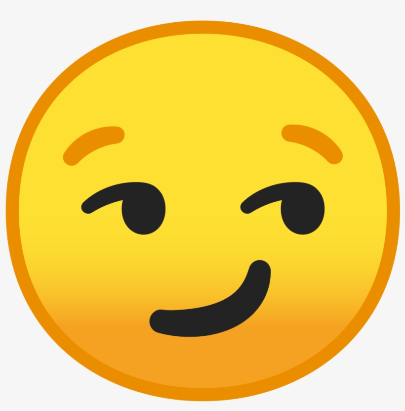 Smirk Emoji Png - Co Oznacza Ta Emotka 😏, transparent png #1836180