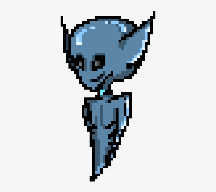 Alien 2 Smirk - Pixel Art, transparent png #1836469