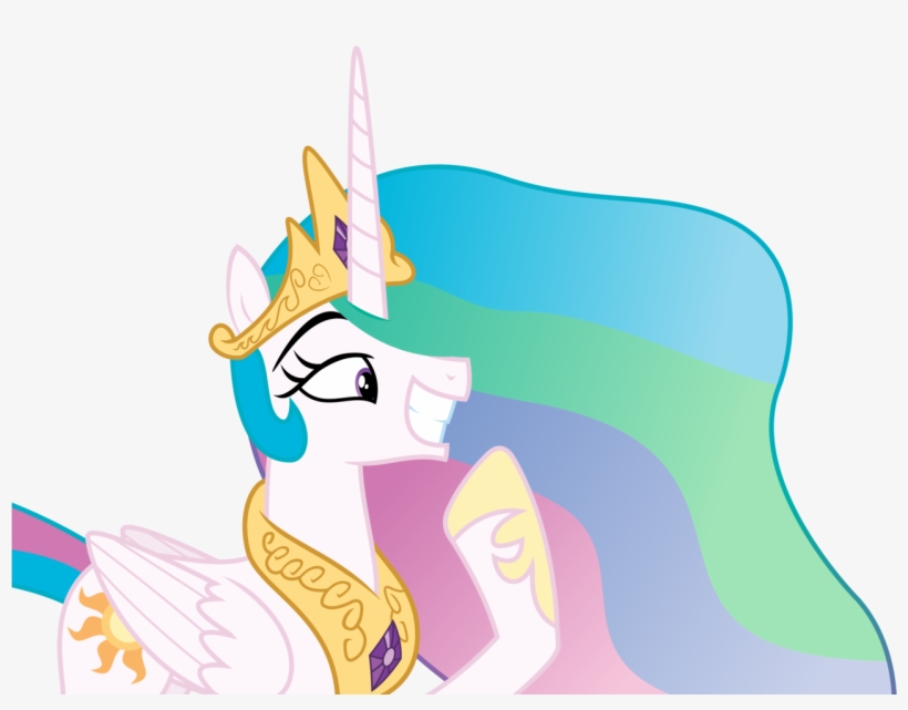 Grin Clipart Smirk - Hipster Celestia, transparent png #1836498