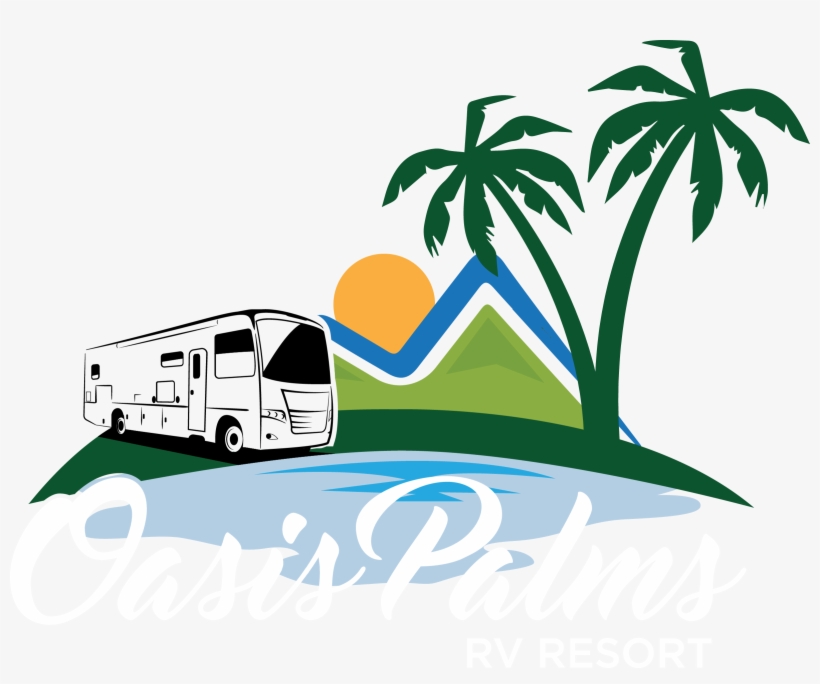 Oasis Palms Rv Resort - Rv Resort Logo, transparent png #1836577