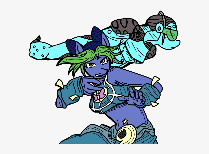 #435862 - Anthro, Artist - Olympiah, Artist - Olympiastuff, - Stone Free Jojo Png, transparent png #1836635