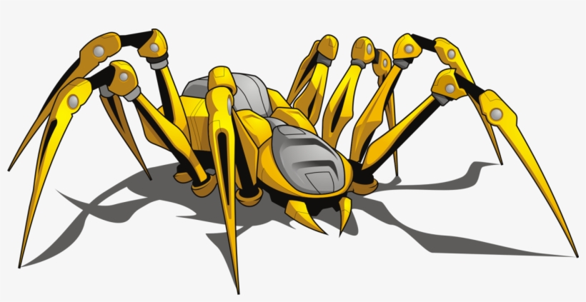 Calculator Transparent Cute - Robot Spider, transparent png #1837401