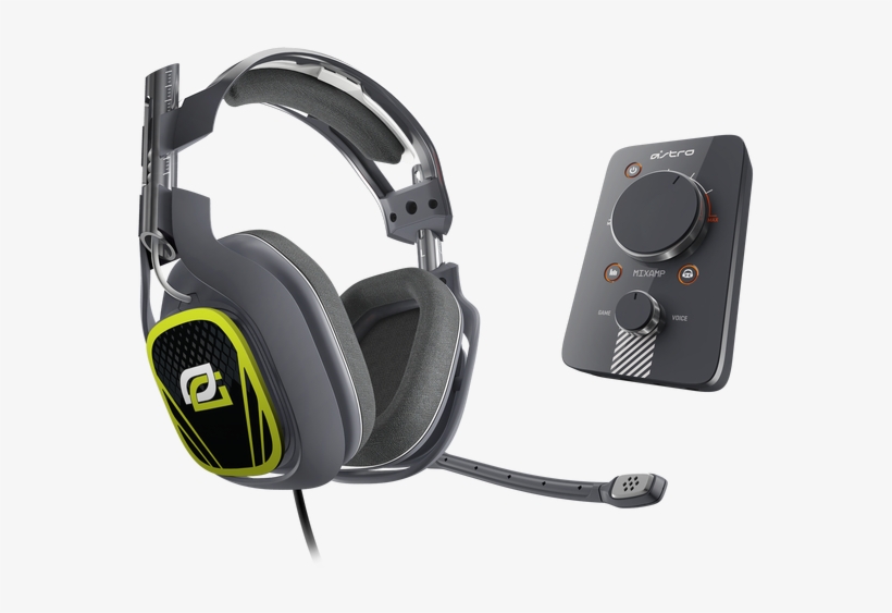 A40 Headset Teamoptic Gen2 Ps4 Charcoal Bundle Angled - Astro Gaming Headset, transparent png #1837442