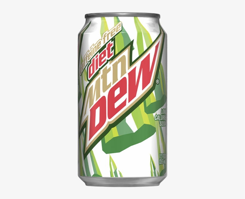 Free Diet Mountain Dew Can - Mountain Dew Diet Soda - 12 Fl Oz Can, transparent png #1837446