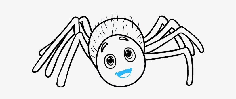 Cute Spiders To Draw - Imagens De Aranha Desenho, transparent png #1837529
