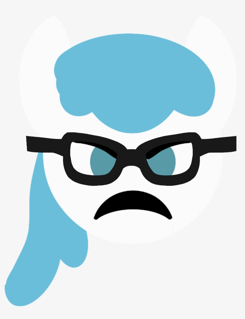 Emoji, Exploitable Bolt, Frown, Glasses, Lightning - White Lightning, transparent png #1837677